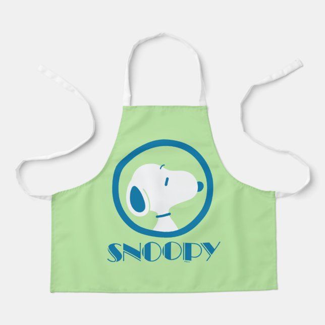 Peanuts | Snoopy Blue Deco Dreams Apron (Front)