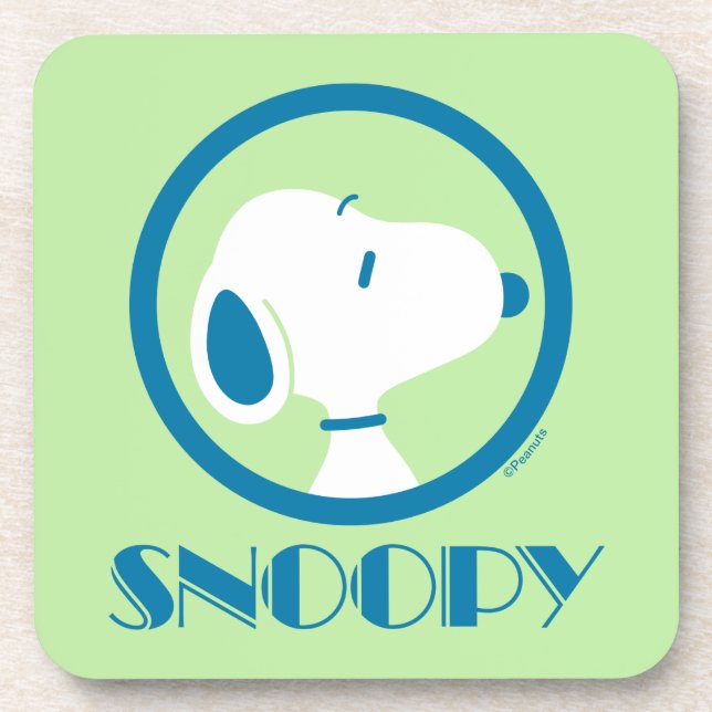 Peanuts | Snoopy Blue Deco Dreams Beverage Coaster (Front)