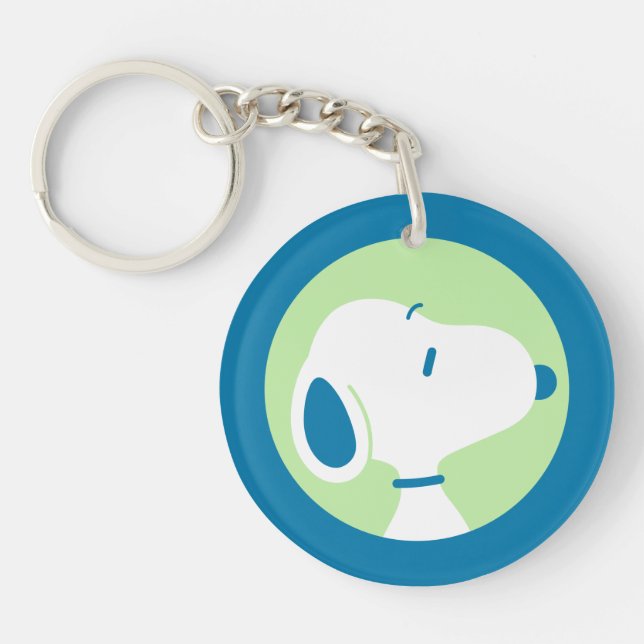 Peanuts | Snoopy Blue Deco Dreams Keychain (Front)