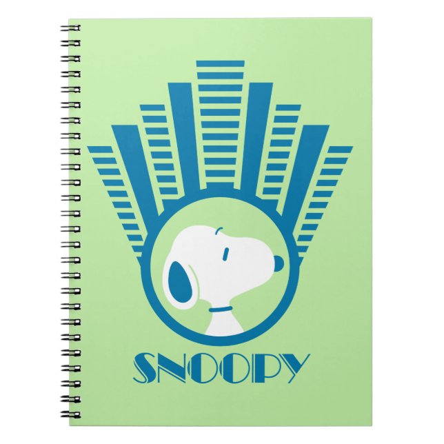 Peanuts | Snoopy Blue Deco Dreams Notebook (Front)