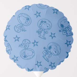 Peanuts | Snoopy Blue Space Astronaut Pattern Balloon