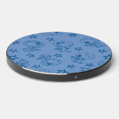 Peanuts | Snoopy Blue Space Astronaut Pattern Wireless Charger (Front 2)
