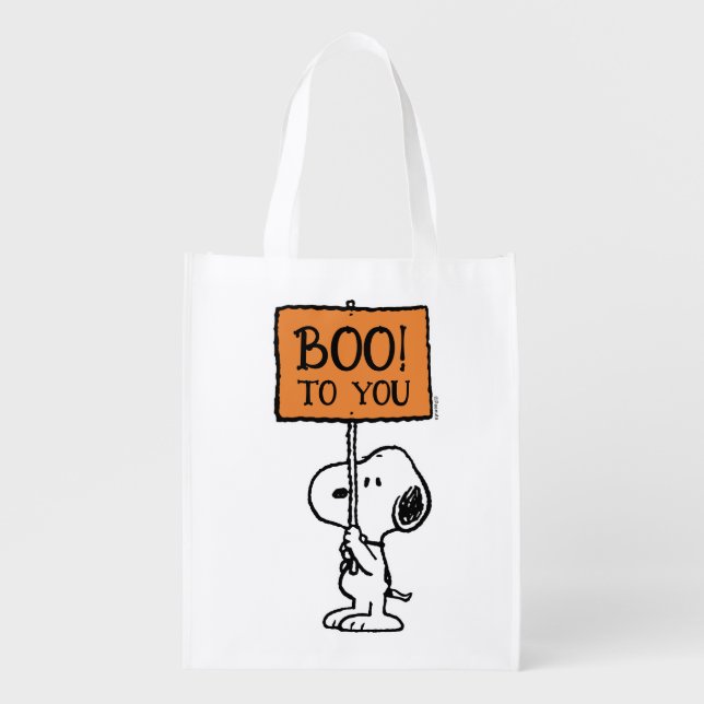Peanuts | Snoopy Boo! Candy Bag (Front)