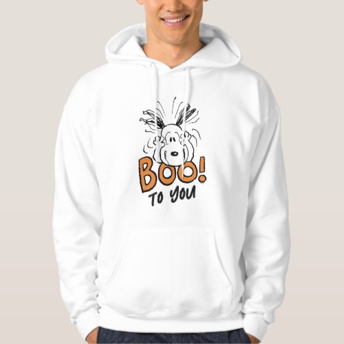 Peanuts  Snoopy Boo Hoodie