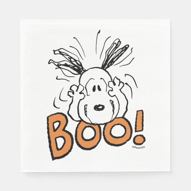 Peanuts | Snoopy Boo Napkins (Front)