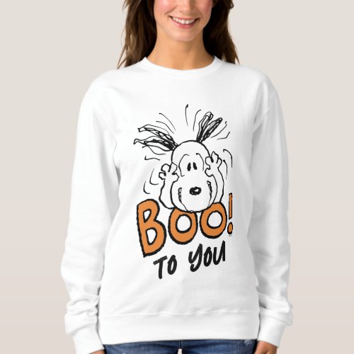 Peanuts  Snoopy Boo Sweatshirt