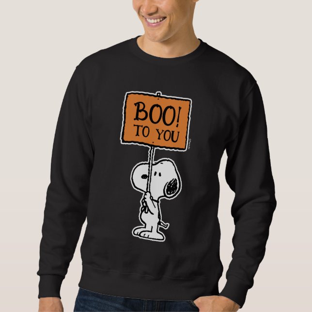 Peanuts | Snoopy Boo! Sweatshirt (Front)