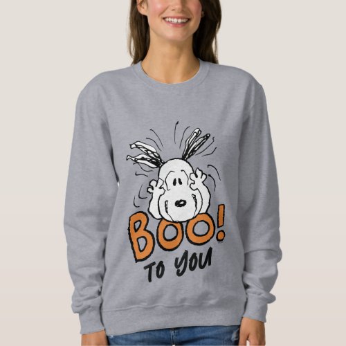 Peanuts  Snoopy Boo Sweatshirt