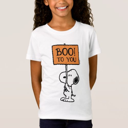 Peanuts  Snoopy Boo T_Shirt