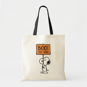 Peanuts Snoopy Boo! Tote Bag