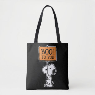 Peanuts Snoopy Boo! Tote Bag