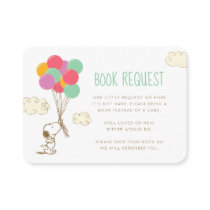 Peanuts Snoopy - Books Request Invitation