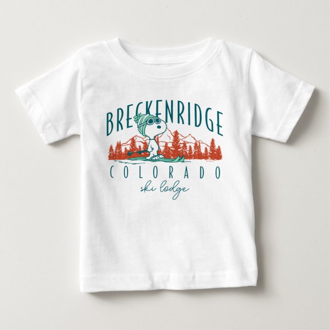 Peanuts | Snoopy Breckenridge Colorado Baby T-Shirt (Front)