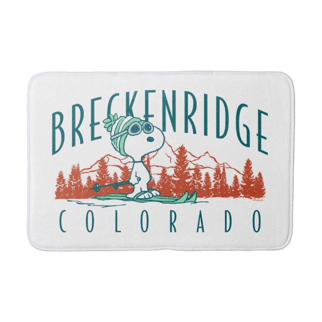 Peanuts | Snoopy Breckenridge Colorado Bath Mat (Front)