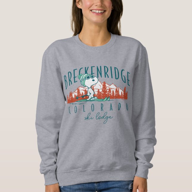 Peanuts | Snoopy Breckenridge Colorado Sweatshirt (Front)