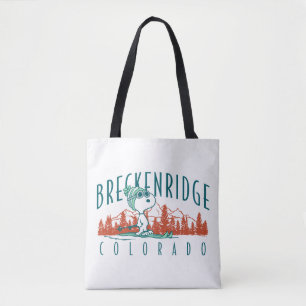 Peanuts Snoopy Breckenridge Colorado Tote Bag