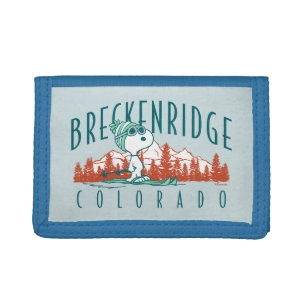Peanuts   Snoopy Breckenridge Colorado Trifold Wallet