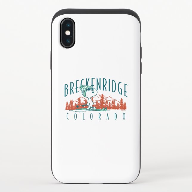 Peanuts | Snoopy Breckenridge Colorado Uncommon iPhone Case (Back)