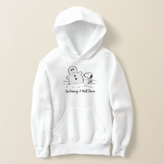 Peanuts | Snoopy Builds A Snowman Hoodie