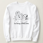 Peanuts | Snoopy Builds A Snowman Sweatshirt<br><div class="desc">Check out this fun Peanuts design featuring Snoopy.</div>