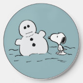 Peanuts | Snoopy Builds A Snowman Wireless Charger (Front)
