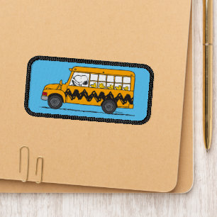 Peanuts Snoopy Bus Driver Patch