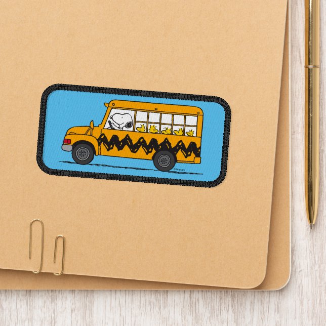 Peanuts | Snoopy Bus Driver Patch (On Folder)