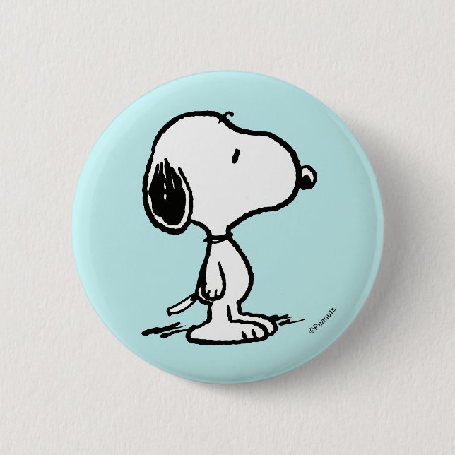 Peanuts | Snoopy Button (Front)