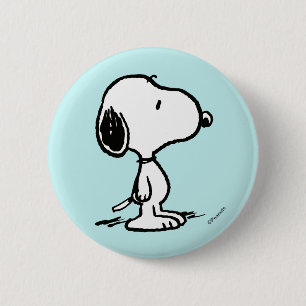 Peanuts   Snoopy Button