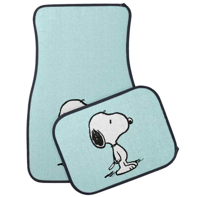 Peanuts | Snoopy Car Floor Mat | Zazzle