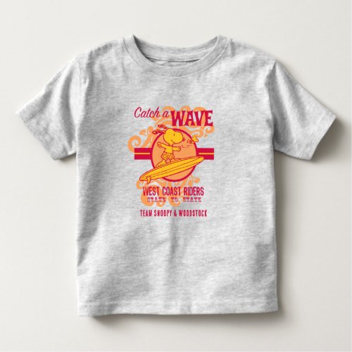 Peanuts  Snoopy Catch a Wave West Coast Riders Toddler T_shirt