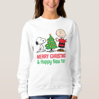 Peanuts | Snoopy & Charlie Brown Christmas Tree Sweatshirt