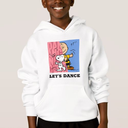 Peanuts  Snoopy  Charlie Brown Half  Half Dance Hoodie