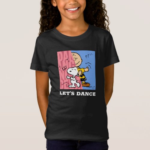 Peanuts  Snoopy  Charlie Brown Half  Half Dance T_Shirt
