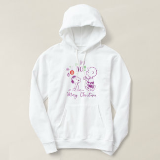 Peanuts | Snoopy & Charlie Brown Ho Ho Ho Hoodie