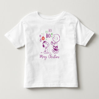 Peanuts | Snoopy & Charlie Brown Ho Ho Ho Toddler T-shirt