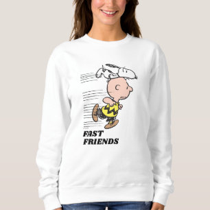 Peanuts Snoopy & Charlie Brown Run Sweatshirt