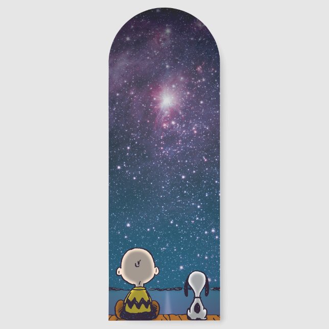 Peanuts | Snoopy & Charlie Brown Star Watching Bookmarks (Front)