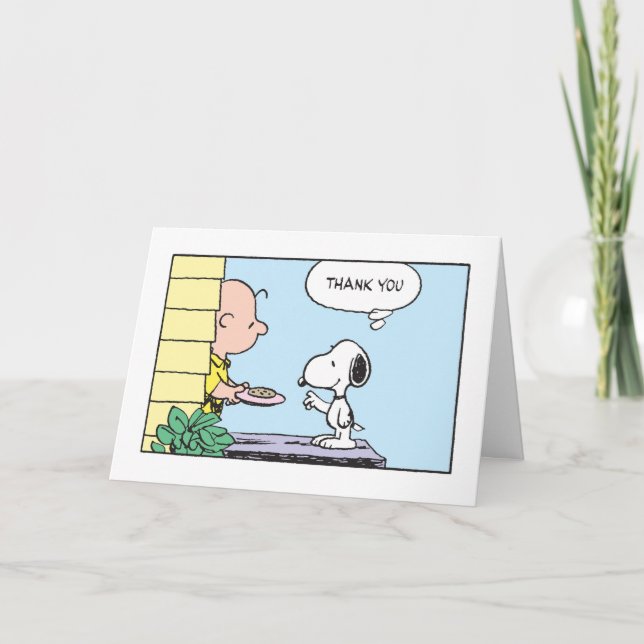 Peanuts | Snoopy & Charlie Brown Thank You (Front)