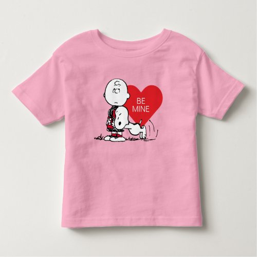Peanuts  Snoopy  Charlie Brown Valentine Toddler T_shirt