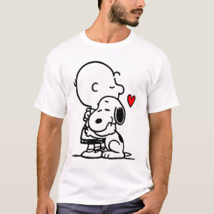 Peanuts Snoopy Charlie Hug T-Shirt