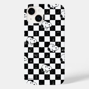 Peanuts   Snoopy Checkered Flag Case-Mate iPhone 14 Case