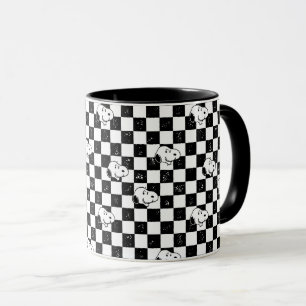 Peanuts   Snoopy Checkered Flag Mug