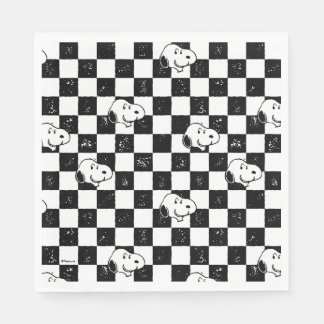 Peanuts | Snoopy Checkered Flag Napkins