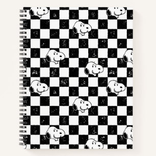 Peanuts   Snoopy Checkered Flag Notebook
