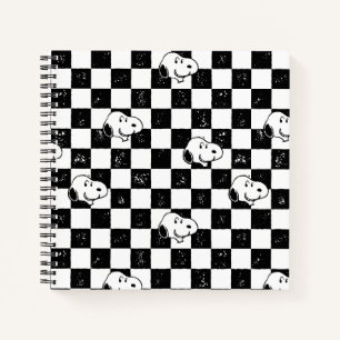 Peanuts   Snoopy Checkered Flag Notebook