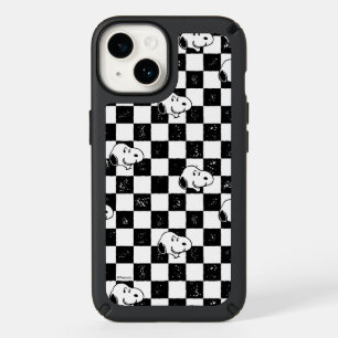 Peanuts   Snoopy Checkered Flag Speck iPhone 14 Case