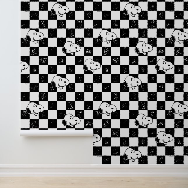 Peanuts | Snoopy Checkered Flag Wallpaper (Application)