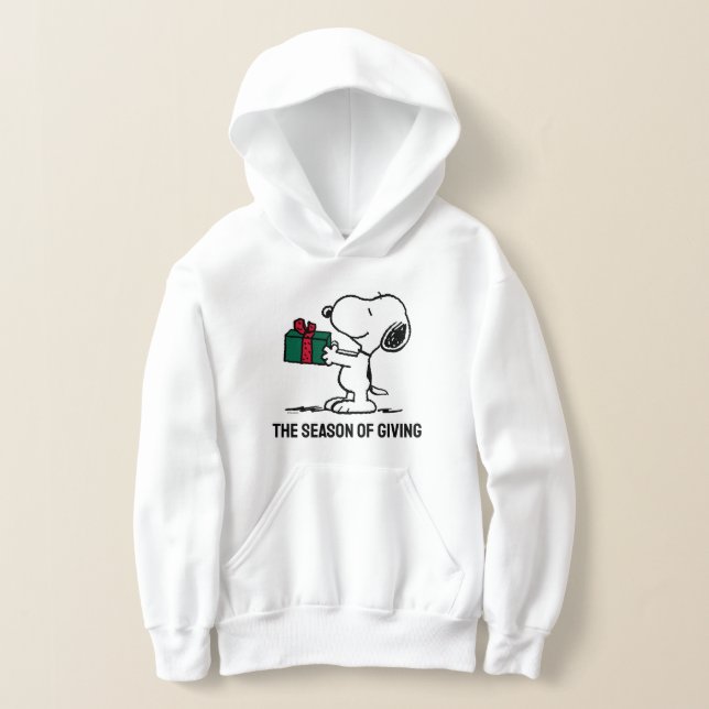 Peanuts | Snoopy Christmas Gift Giver Hoodie (Laydown)