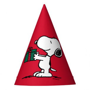 Peanuts   Snoopy Christmas Gift Giver Party Hat